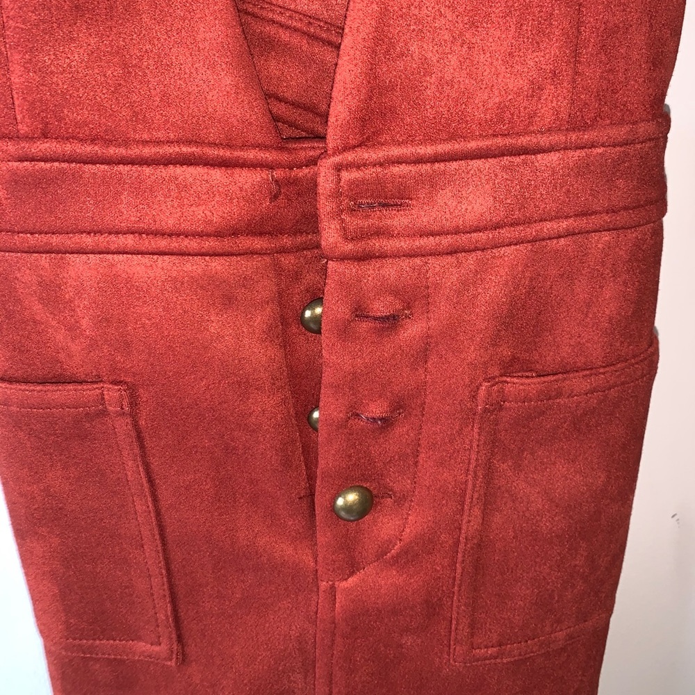 Maroon Forever 21 dress - Picture 2 of 4